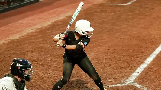 Karlee Hughes hits at Georgia