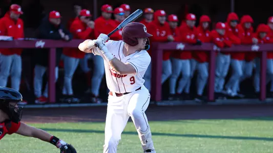 Dylan Johnson prepares to hit