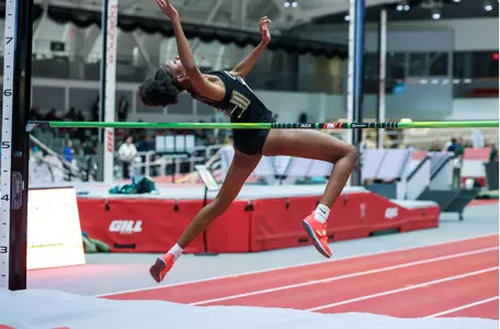 Tori Ann Anderson high jumping