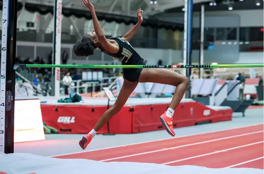 Tori Ann Anderson high jumping
