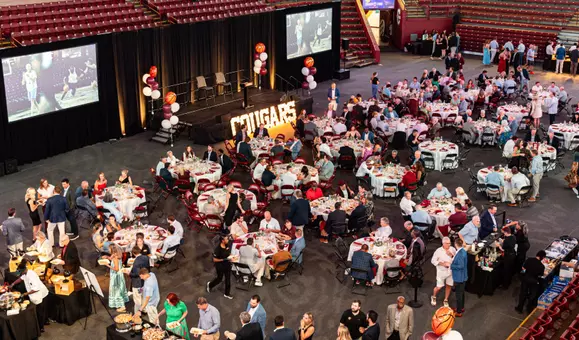 Tip-Off Dinner Set-Up 2025