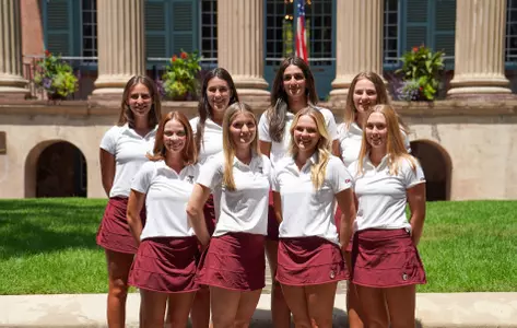 2026-27 Charleston women's golf team