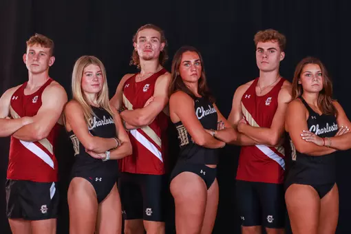 XC Captains (Andrew Fielding, Sydney Peer, Andrew Catapano, Katie O'Toole, Declan Byrne, Lauren Resnick