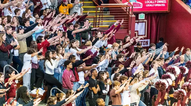 Fans at TD Arena