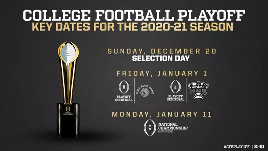 College Football Playoff Announces Schedule Changes for the 2020-21 Season