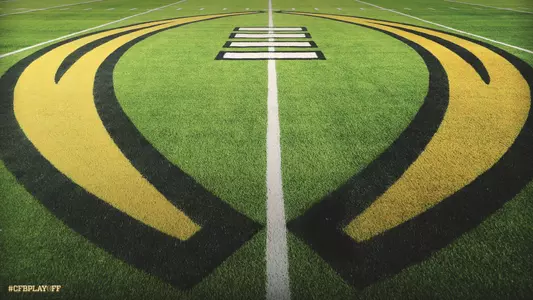 Logo on National Championship Field