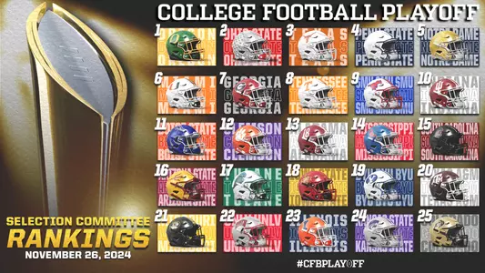 College Football Playoff Selection Committee Issues Fourth Rankings of 2024