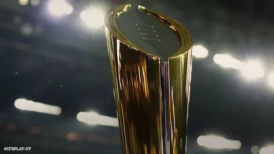 College Football Playoff National Championship trophy