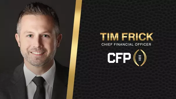 College Football Playoff Names Tim Frick Chief Financial Officer