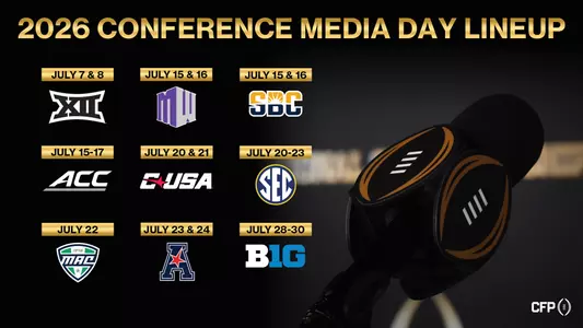 2026 Conference Media Day Lineup