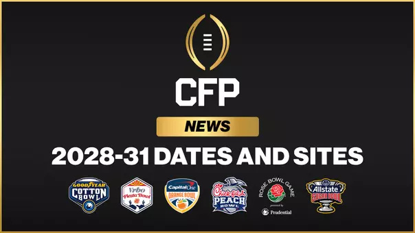 2028-31 CFP Bowl Dates and Sites