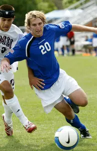 Bluejays and Braves Tie 2-2 in MVC Men's Soccer Opener