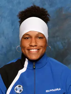 Ivonne Valentin Playing For Puerto Rico In Women's Soccer Olympic Qualifying