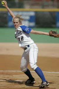 Oltman Tosses One-Hitter in 9-0 Softball Win Over La Salle