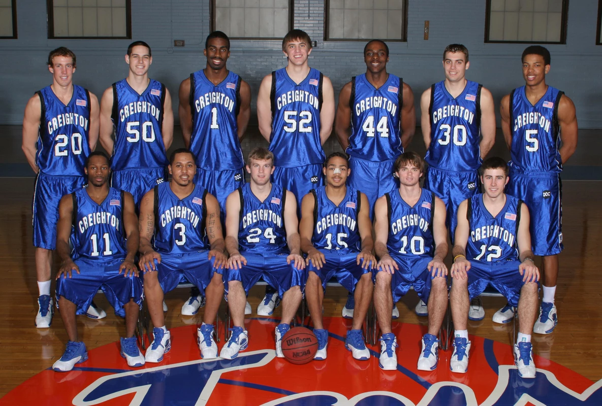 2004-05 Creighton Men's Basketball Team Photo