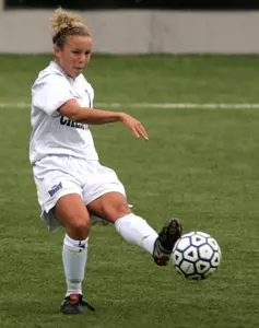 Jays Upset Kansas, 1-0 in Front of Record Women's Soccer Crowd