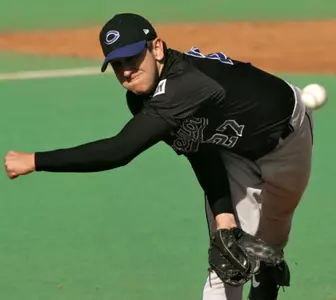 Lewis Helps Propel Baseball To Win In Home Opener