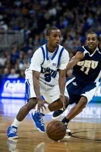 Second Half Rally Lifts Men's Basketball To 65-59 Win