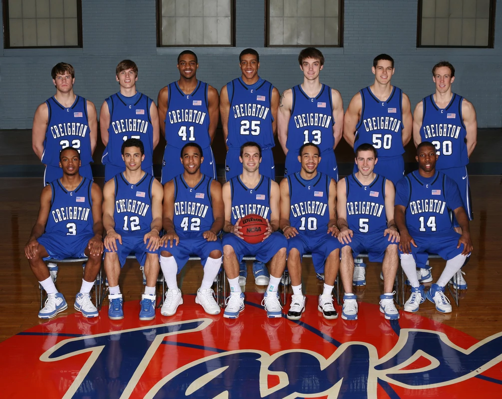 2007-08 Creighton MBB Team Photo
