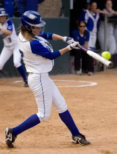 Softball Takes Two from Indiana State