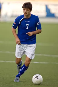 Gotsmanov Delivers PK Winner as Men's Soccer Tops Northridge In Double Overtime