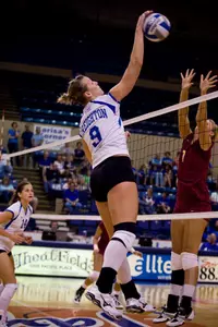 Volleyball Opens MVC Play at Bradley, UNI