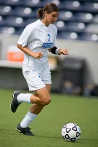 Gans Scores Two Goals to Lead Women's Soccer to Coach Erickson's 100th Win