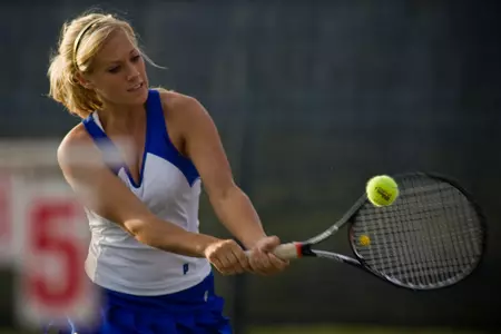 Women's Tennis Falls in Pair of Road Matches