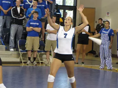 Volleyball Tames SIU In Four Sets