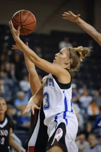 Bluejays Beat Kansas State, 63-54, in Women's Basketball