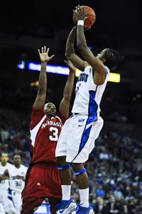 Men's Basketball Hosts Huskies In Final MVC Tune-Up