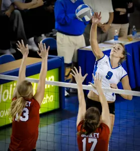 #20 UNI Eliminates Volleyball in MVC Tourney Semi's, Again