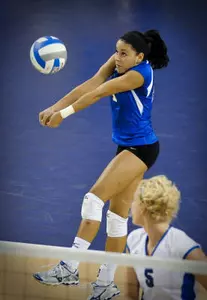 Volleyball Tops No. 25 Wichita State, 3-1