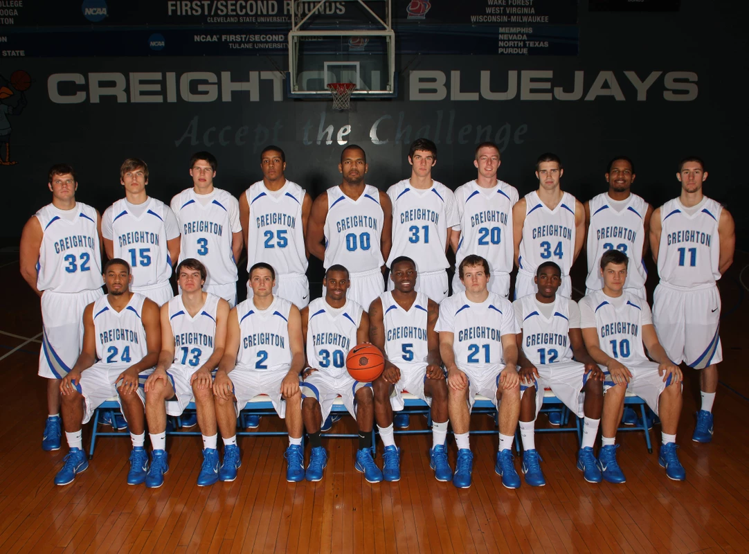 2010-11 Creighton Men's Basketball Team Photo