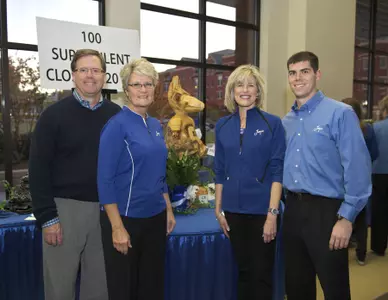 Mike Meyer, Carol Ketcham, Dana Meyer, Brent Hogan, 2010 Jamboree