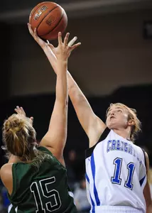 Bluejays Clip Coyotes 79-70 in Women's Basketball Road Win