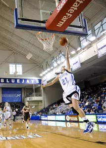 Tritz Guides Bluejays to 73-58 Win Over Bradley