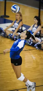 Volleyball Swept at Missouri State in Final Road Test