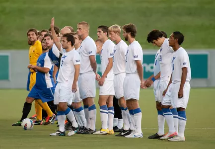 No. 6 Men's Soccer Plays Final Road Game at SIUE Saturday