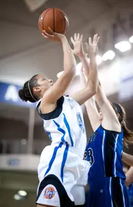 Women's Basketball Wins Big Over Bison, 71-51