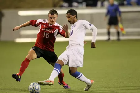 Men's Soccer Plays Missouri State for the MVC Title on Sunday