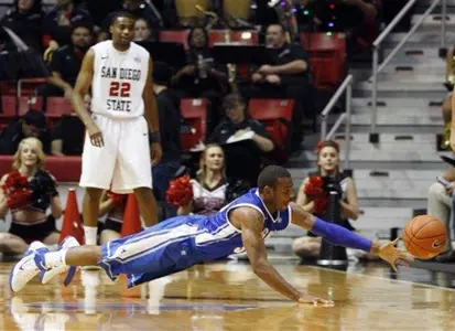 Men's Basketball Rally Stuns San Diego State, 85-83