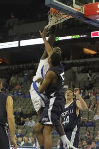 Men's Basketball Soars Past Rockhurst, 81-42