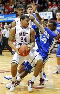 Men's Basketball Falls at Saint Joseph's