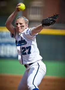 Sycamores Take Series Finale 6-2 Over Bluejay Softball