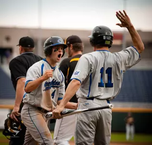 Baseball Picks Up Series Win in 12-2 Route of Pacific