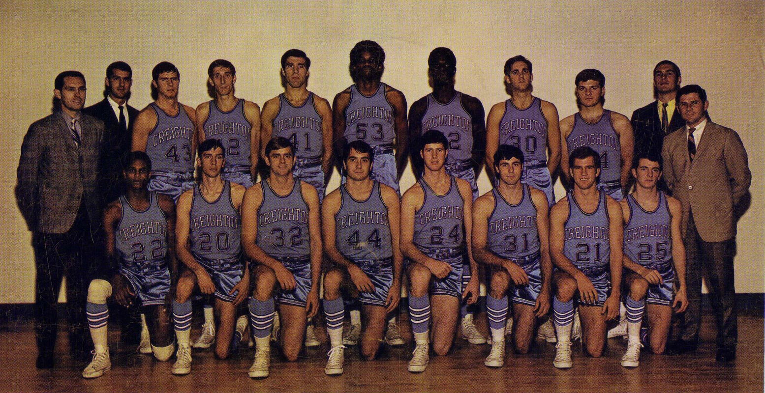 1969-70 Creighton MBB team photo
