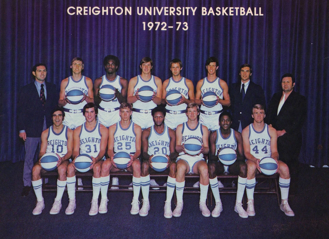 1972-73 Creighton MBB Team Photo