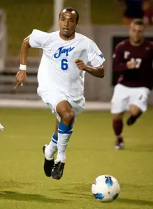 Jordan Nets Golden Goal to Lead Men's Soccer Past Wisconsin 2-1