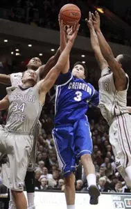 Men's Basketball Stops Missouri State, 66-65